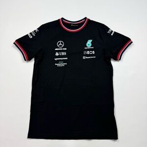 Men’s AMG Mercedes Benz Petronas Formula 1 Short Sleeve T-Shirt Size 164(Small)